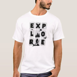Explore – Adventure Tee for Nature and Travel Love