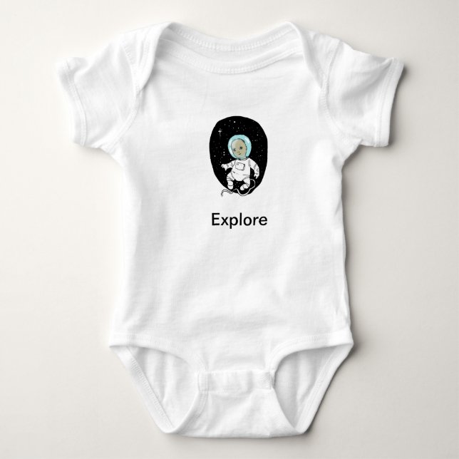 Explore Baby Bodysuit (Front)