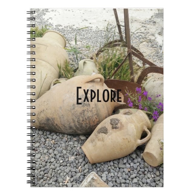 Explore Clay Vases notebook (Front)