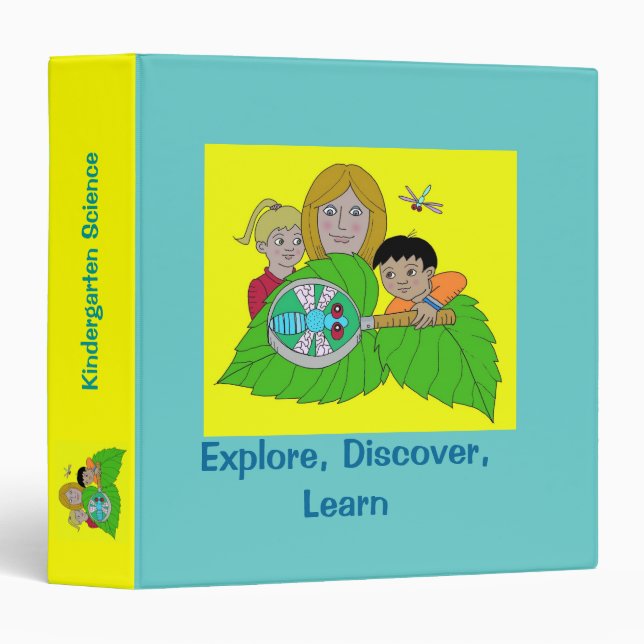 Explore, Discover, Learn Binder (Front/Spine)