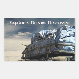Explore. Dream. Discover. Sticker