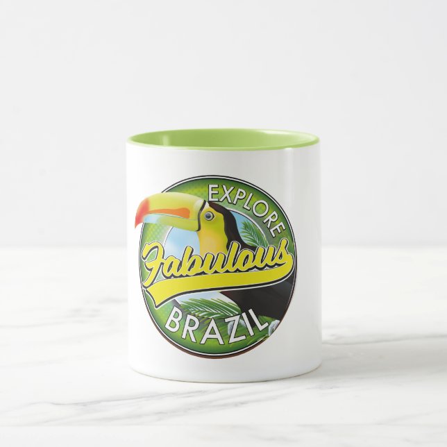 Explore Fabulous Brazil Logo Mug (Center)