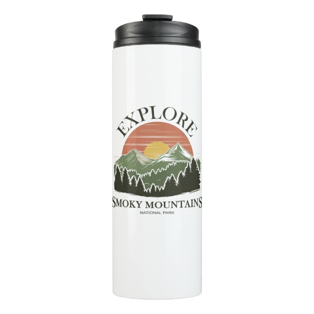 Explore Great Smoky Mountains National Park Thermal Tumbler (Front)