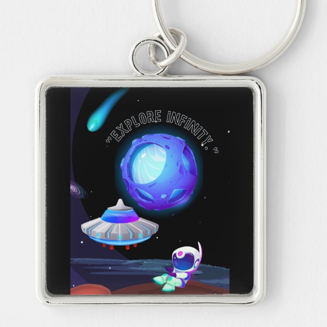 Explore Infinity Keychain (Front)