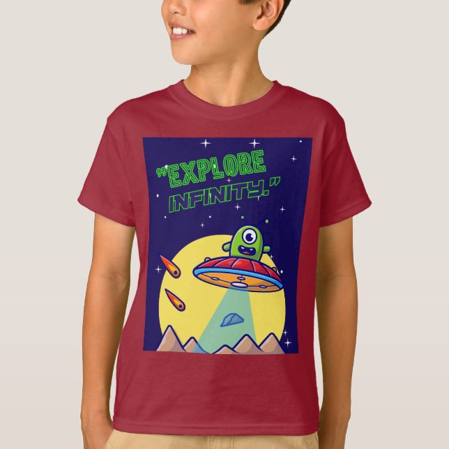 Explore infinity T-Shirt (Front)