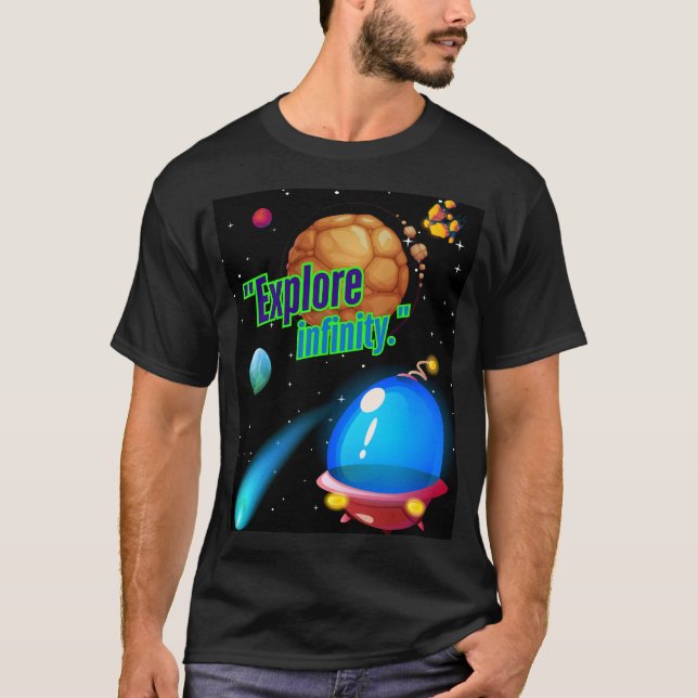 Explore infinity T-Shirt (Front)
