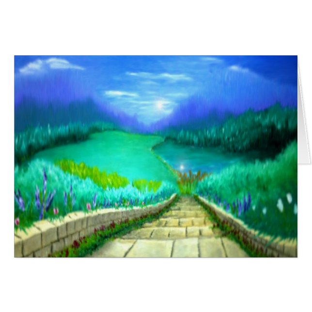 Explore Life greeting card (Front Horizontal)