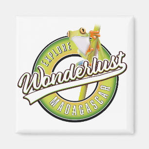 Explore Madagascar wonderlust Magnet