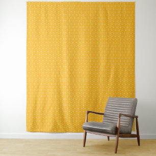 Explore Modern Optical Illusions with Cube Pattern Tapestry