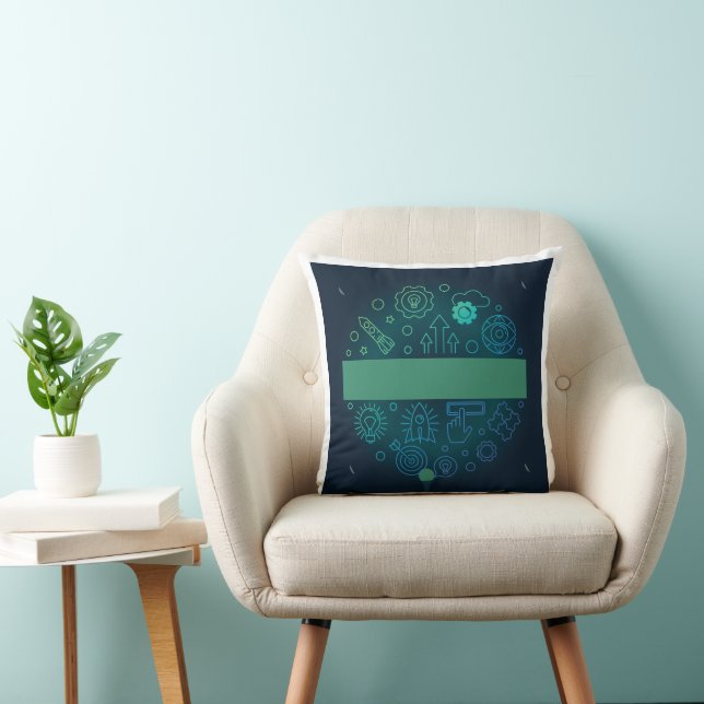 Explore More Graphic Design  Throw Pillow (Chair)