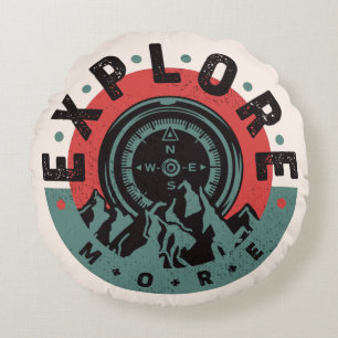 Explore More Round Pillow