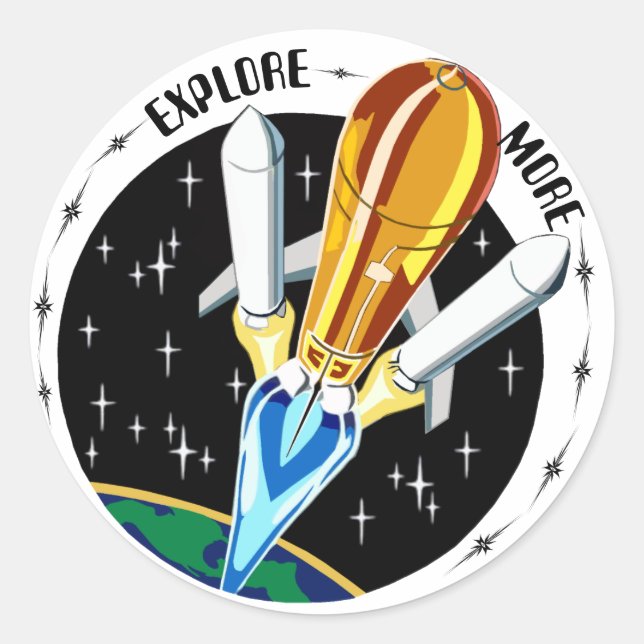 Explore More Stickers (Front)