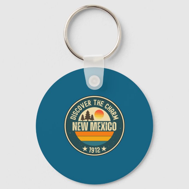 Explore New Mexico Designs For Every Lover  Keychain (Front)