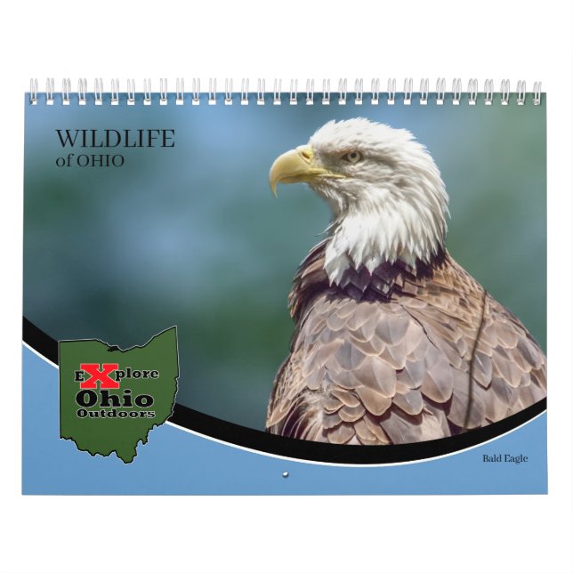 Explore Ohio Outdoors Wildlife of Ohio Calendar (Cover)