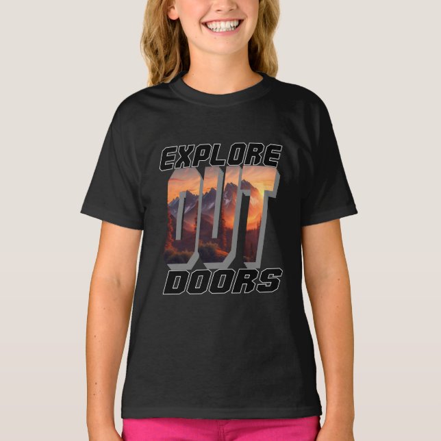 EXPLORE OUT DOORS T-Shirt (Front)