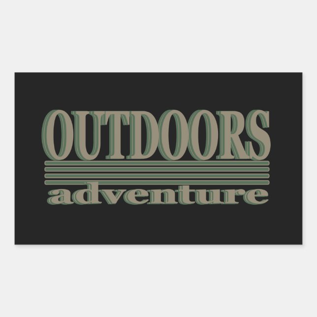 Explore outdoor hiking logo for hikers sticker (Front)