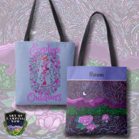 Explore Outdoors Nature Camping Trip tote