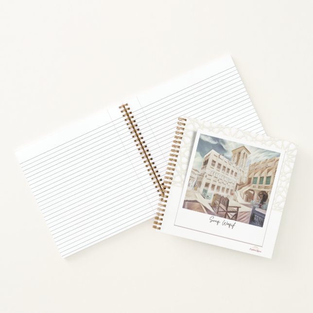 Explore Qatar souq waqif  Notebook (Inside)