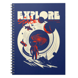 Explore Space - Cosmic Astronaut Notebook