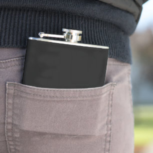 Explore the Charm of a Vintage Clock Tower in this Hip Flask