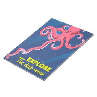 Explore the Deep Ocean Notepad
