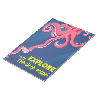 Explore the Deep Ocean Notepad