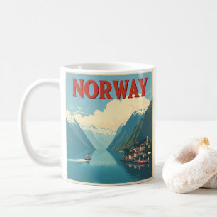 Explore the Scenic Beauty of Norway Travel Coffee Mug