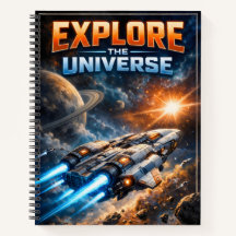 Explore the Universe – Sci-Fi Spaceship