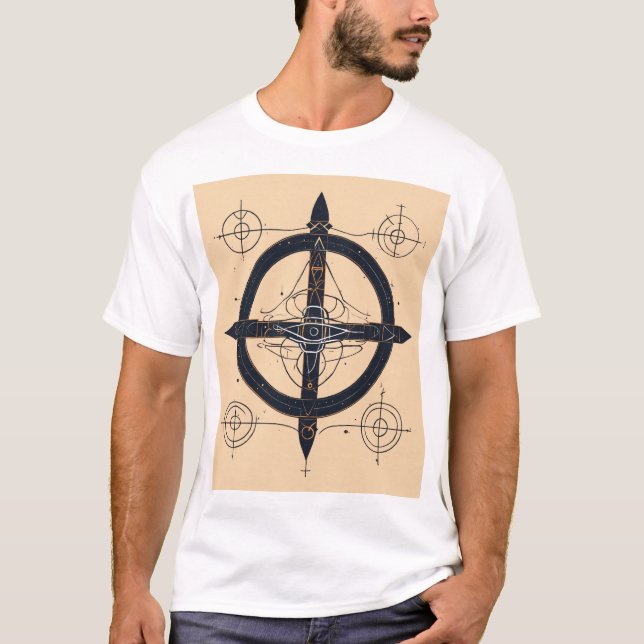Explore the Universe with Our Gravity-Inspired  T-Shirt (Front)