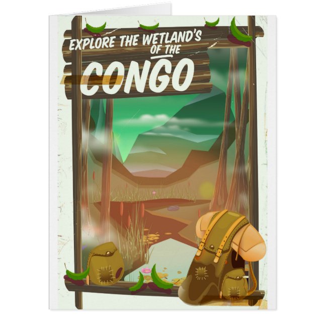 Explore the Wetlands of the Congo (Front)