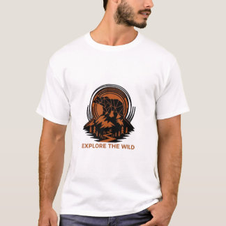 Explore the Wild. T-Shirt