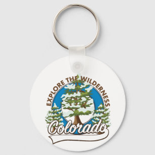 Explore the Wilderness, Colorado Keychain
