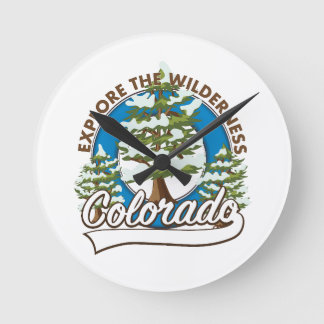 Explore the Wilderness, Colorado Round Clock