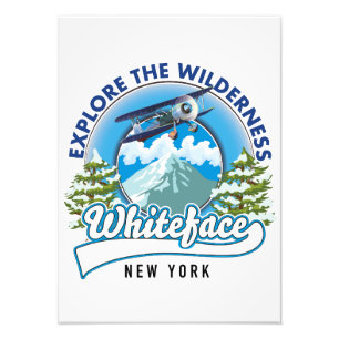 Explore the Wilderness, Whiteface New York Photo Print