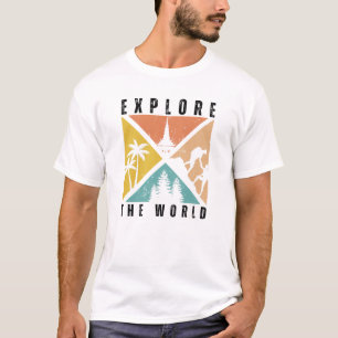 Explore the World T-Shirt – Travel Adventure Tee