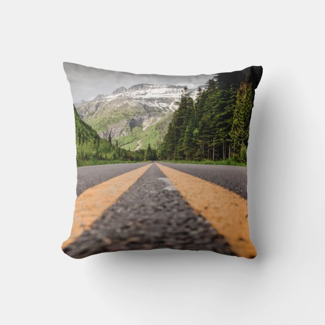 Explore Throw Pillow (Front)