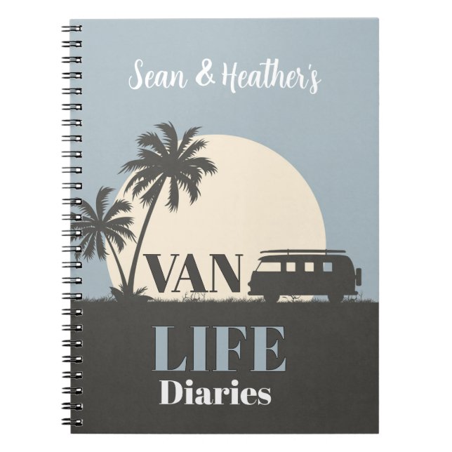 EXPLORE! 🌄 Van Life Journal Add Name (Front)