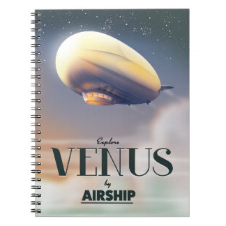 Explore Venus By Airship Notebook