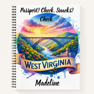 Explore West Virginia's stunning landscapes! Notebook