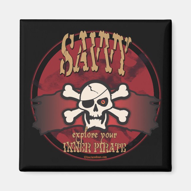 Explore Your Inner Pirate Magnet (Front)