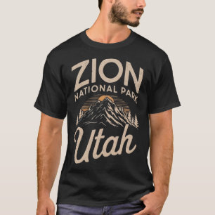 Explore Zion National Park Utah Scenic T-Shirt