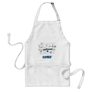 ExplOREGONian Chef Standard Apron