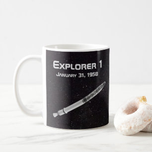 Explorer 1 Satellite Coffee Mug