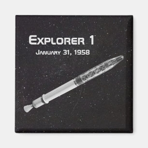 Explorer 1 Satellite Magnet