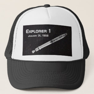 Explorer 1 Satellite Trucker Hat