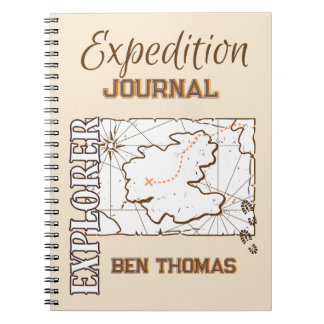 Explorer Expedition Spiral Notebook