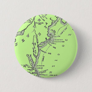 Explorer Map 2 Inch Round Button