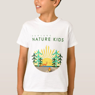 Explorez la nature avec les T-shirts pour enfants