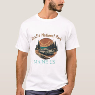 Explorez le T-shirt du parc national Acadia