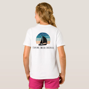 Explorez. Rêvez. Découvrez. T-shirt Voyage